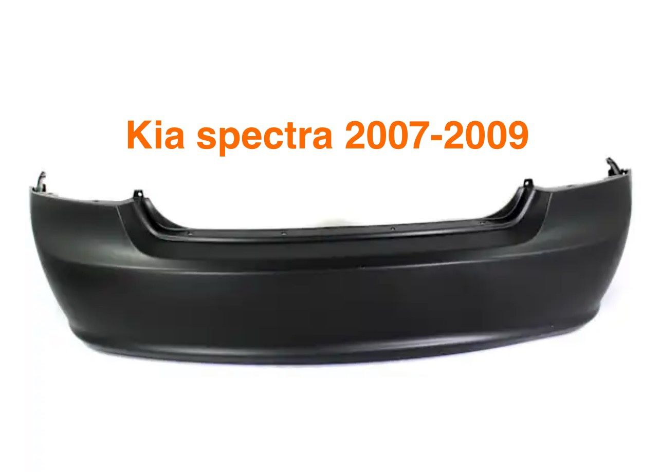 Rear bumper cover KIA spectra from 2007 up to 2009
