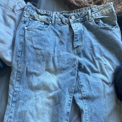 men’s jeans medium wash 