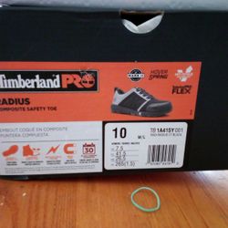 Timberland Pro  Composite Toe Shoes Size 10