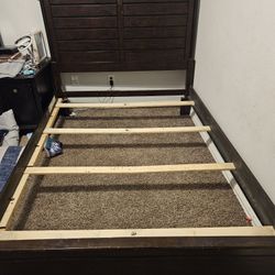 Full-size Bed Frame And Dresser 