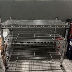 3 Tier Silver Wire Rack 
