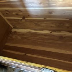 Antique Cavalier Wooden Chest 