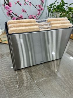 JOSEPH JOSEPH FOLIO STAINLESS STEEL & BAMBOO CUTTING BOARDS SET 3 PIECE CUTTING BOARD