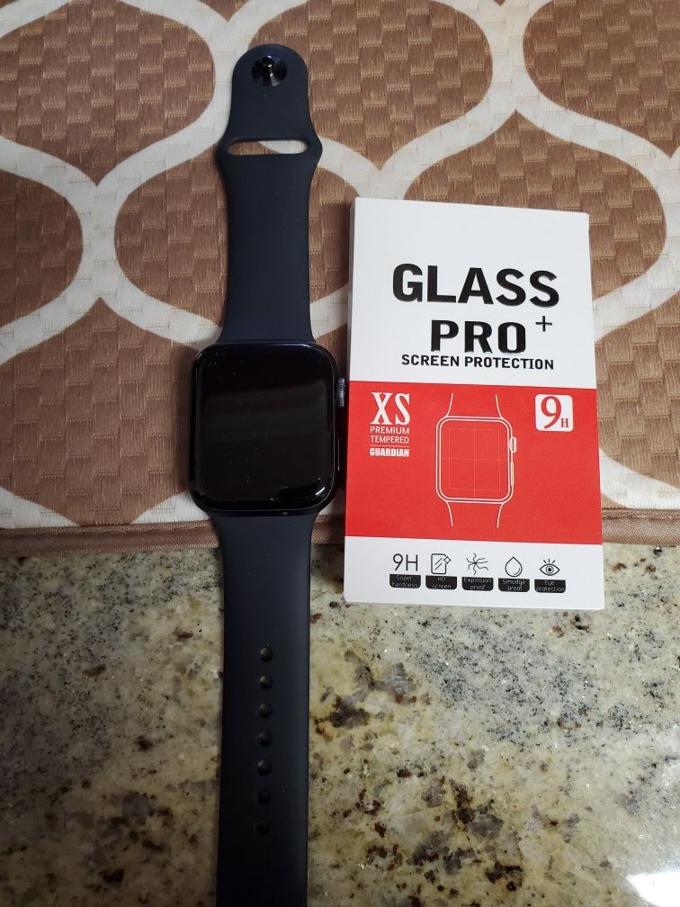 Apple watch series 4 44mm black GPS only.