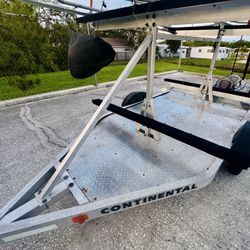 Continental 4 Kayak Aluminum Trailer  