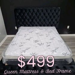 Bed Frame & Mattress Included