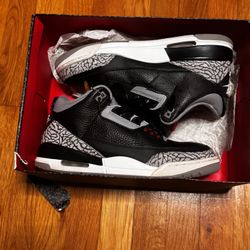 Air Jordan Cement 3’s Size 10.5