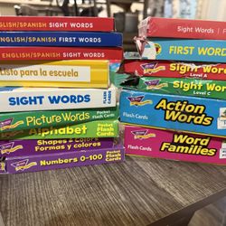 Learning Teaching Flash Cards Sight Words $5