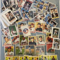 Mini Baseball Cards/Stickers With Back Still On From 82 And Up. There Are Approximately 250 Cards And Stickers 