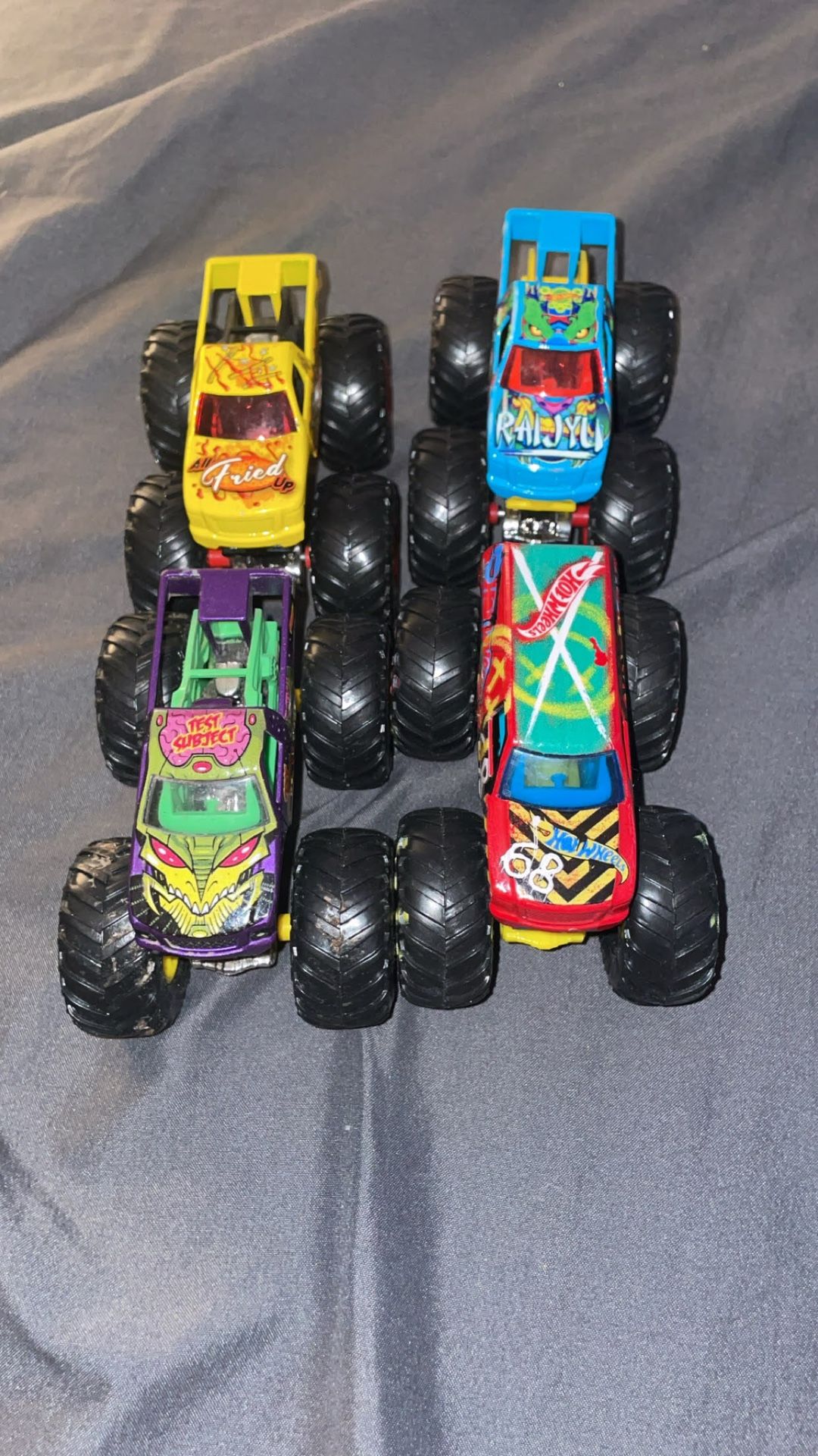4 Monster Trucks For 2$