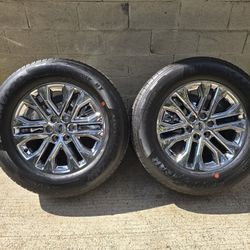 20" Chrome Ford F-150 Wheels