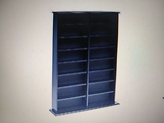 Prepac Double Width Wall Storage, Black