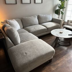 Grey Living Spaces Couch
