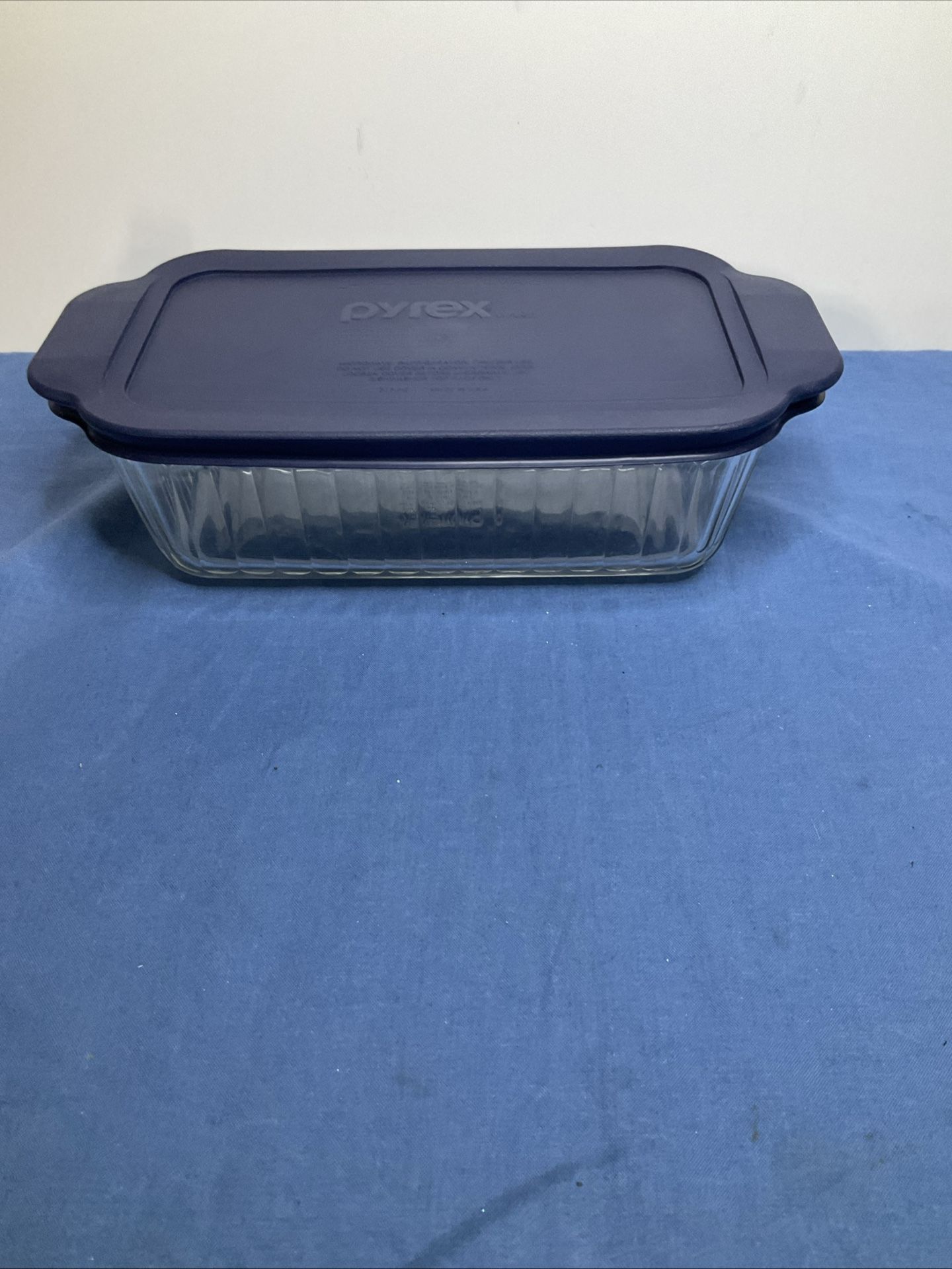 Vintage PYREX 9x5x3 Glass Ovenware 215-B Bread Meat Loaf Clear USA