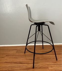 4 Gray bar chairs