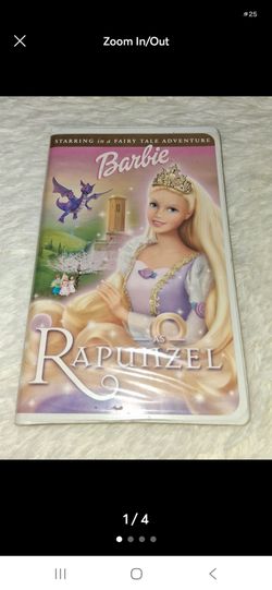 Barbie as Rapunzel VHS
