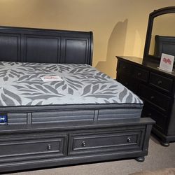 King Bed And Dresser
