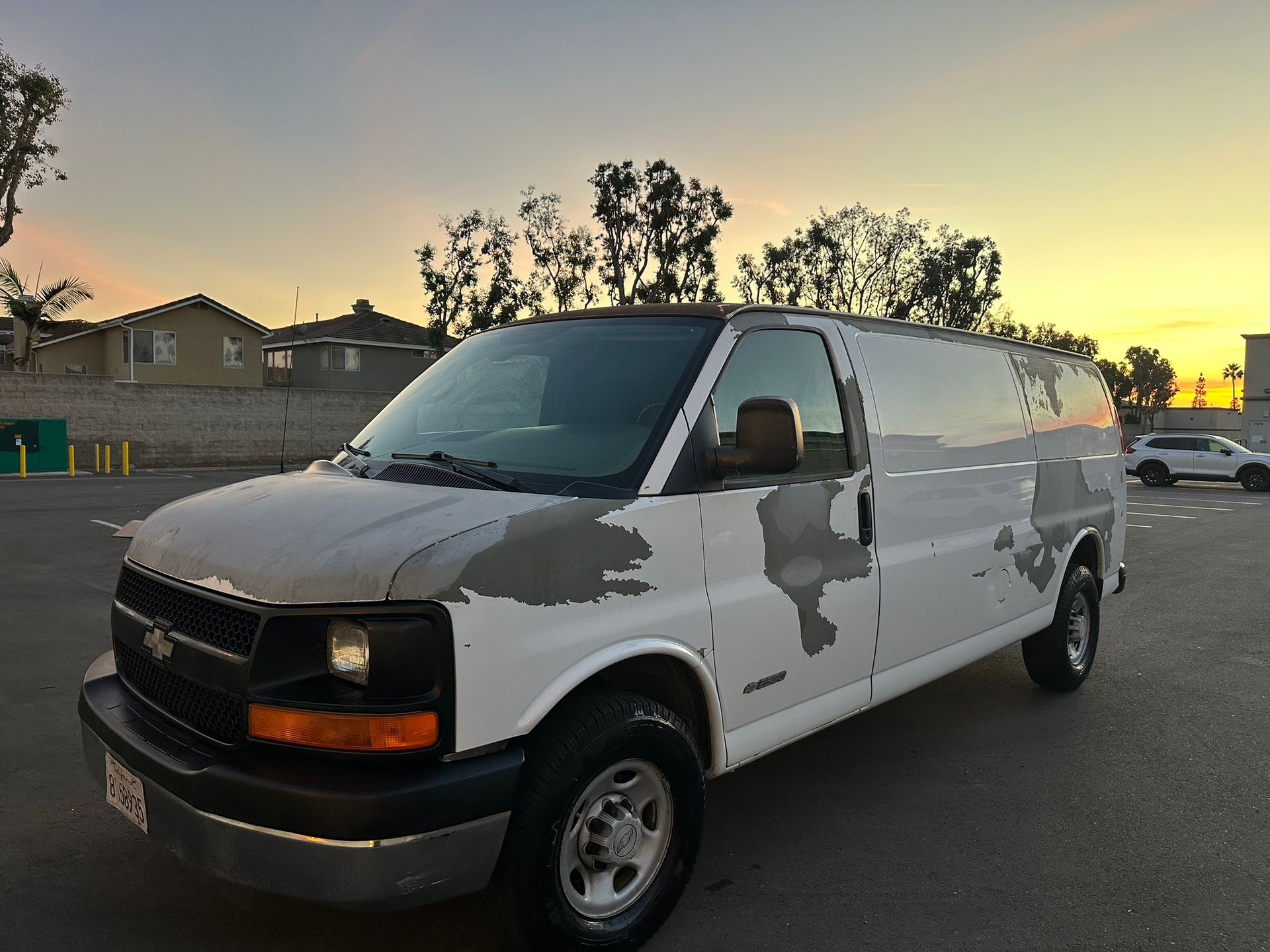 Chevy Express 2500 Extended Cargo Van Chevrolet Extendida 