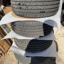 Cadillac Ct6 2016-19 OEM All 4 Rims & Tires Used 18”