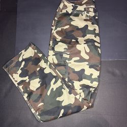 HUNTING CAMO BOBBY BAGGY CARGO PANT True Religion 