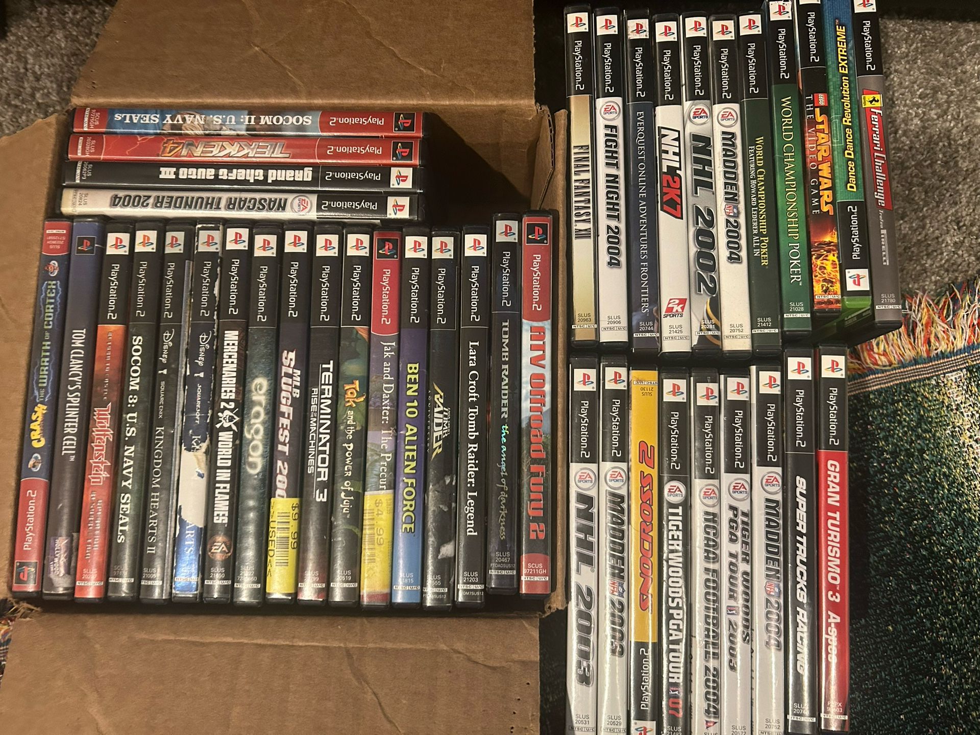 Ps2 games 35+( as low as 5)
