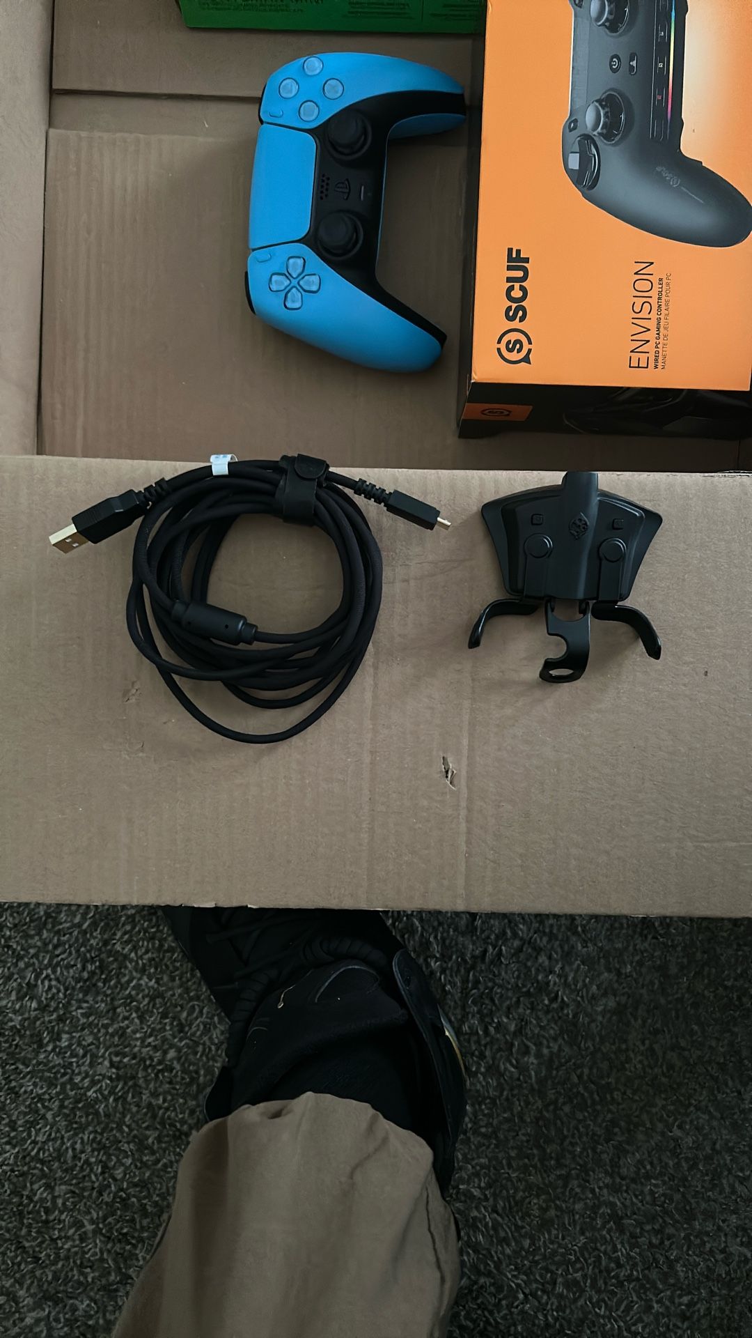 Collective Mind Strike Pack, Sps Dominator Controller Adapter With Mods And Paddles