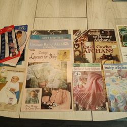 CROCHET BOOKS and PATTERNS 