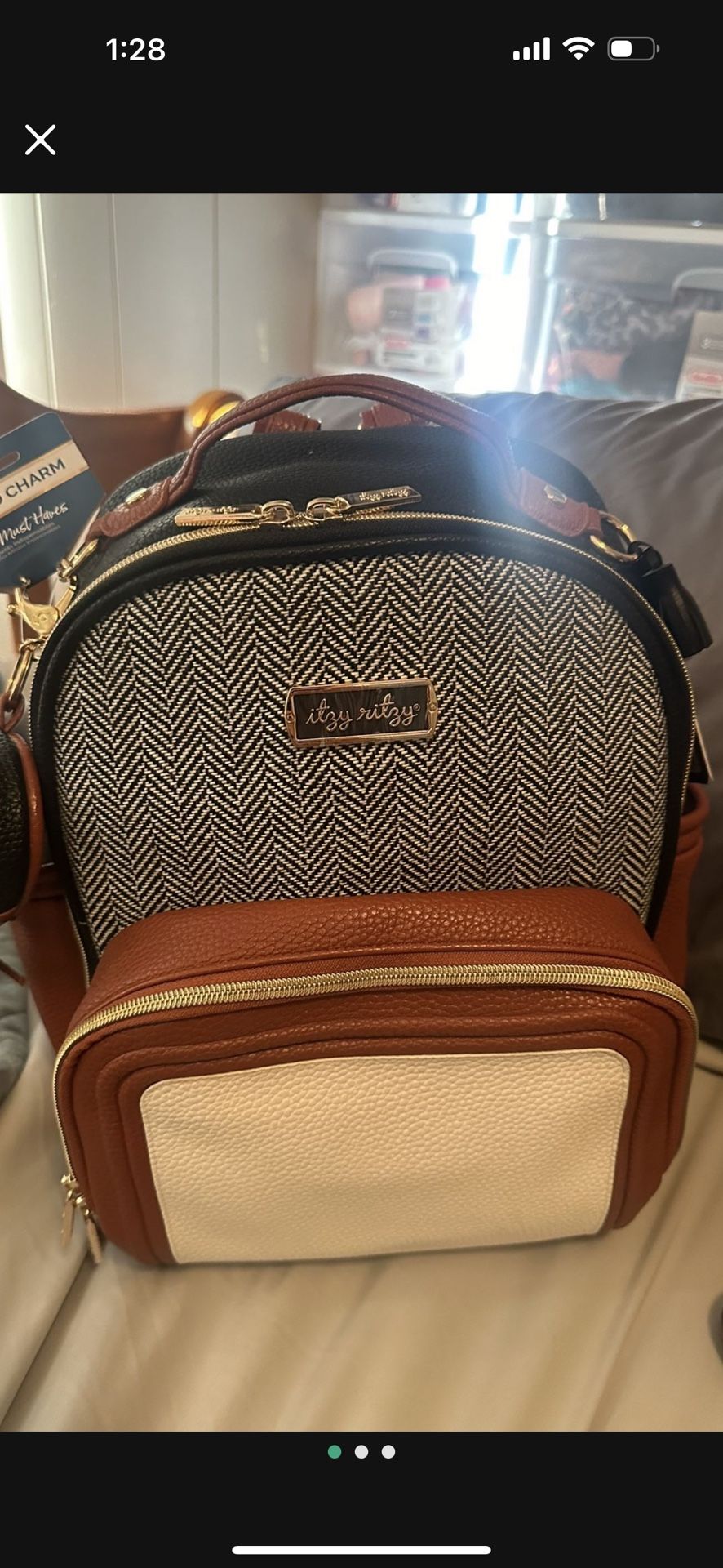 Itzy Ritzy Mini Diaper bag Backpack