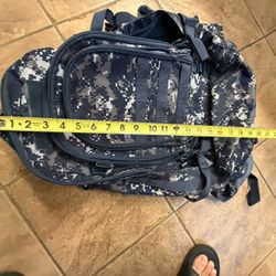 Navy blue Backpack Military Style