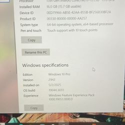 Selling This Laptop