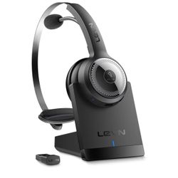 LEVN Wireless Headset with Mic – Black (NEW)
