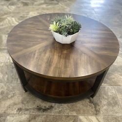 Coffee Table And End Tables 