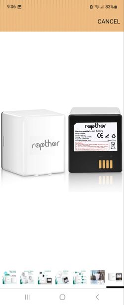 rapthor Upgraded 2560mAh 2 Pack Replacement Batteries