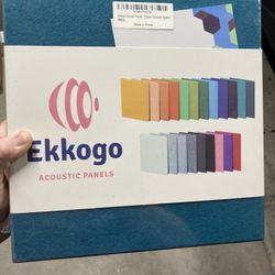 Turquoise Sound Proofing Boards 