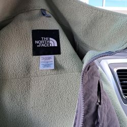 Large Mint Green/Grey Northface  Jacket Brand  New 25.00 