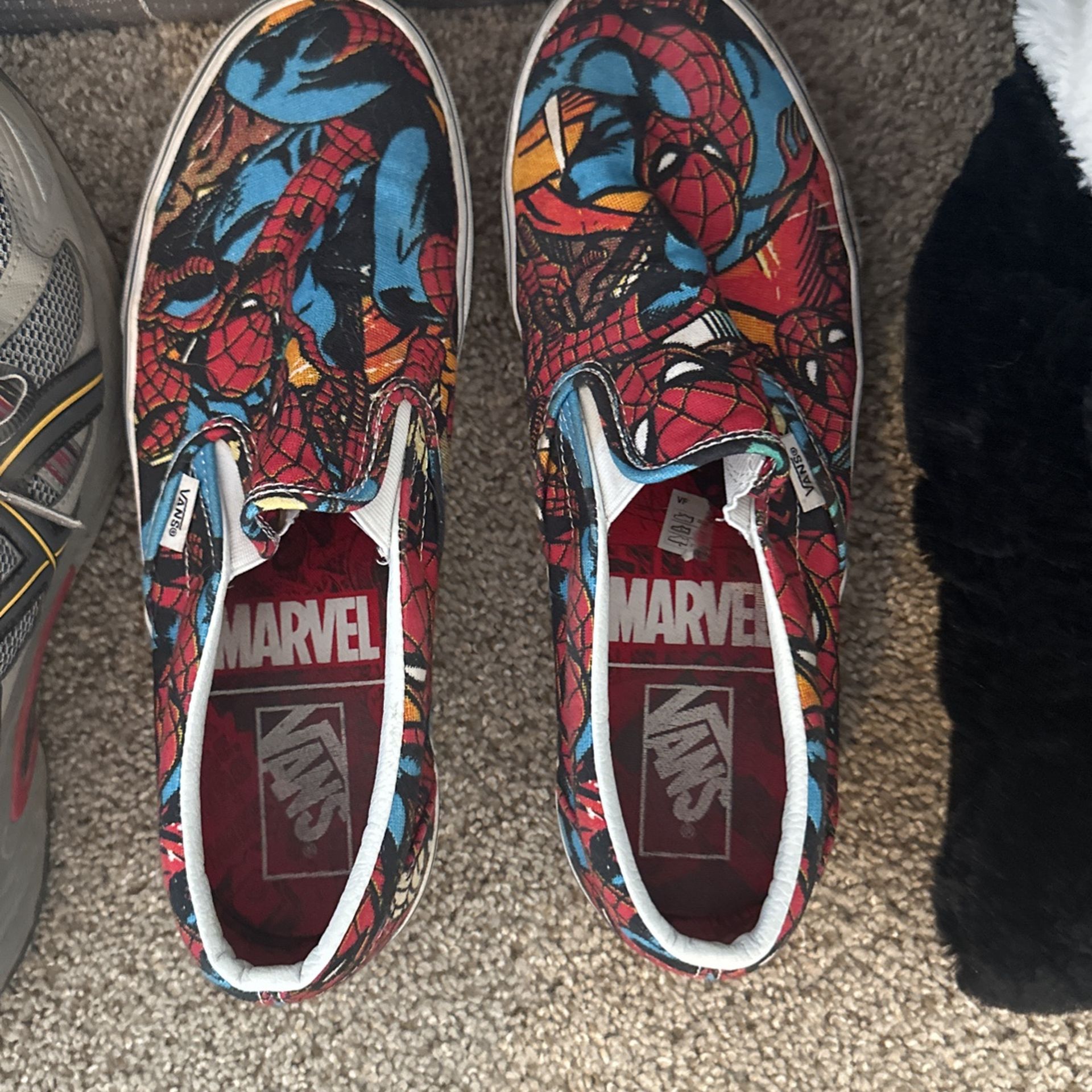 Spider Man Vans 10.5