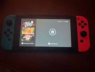 Nintendo switch with games