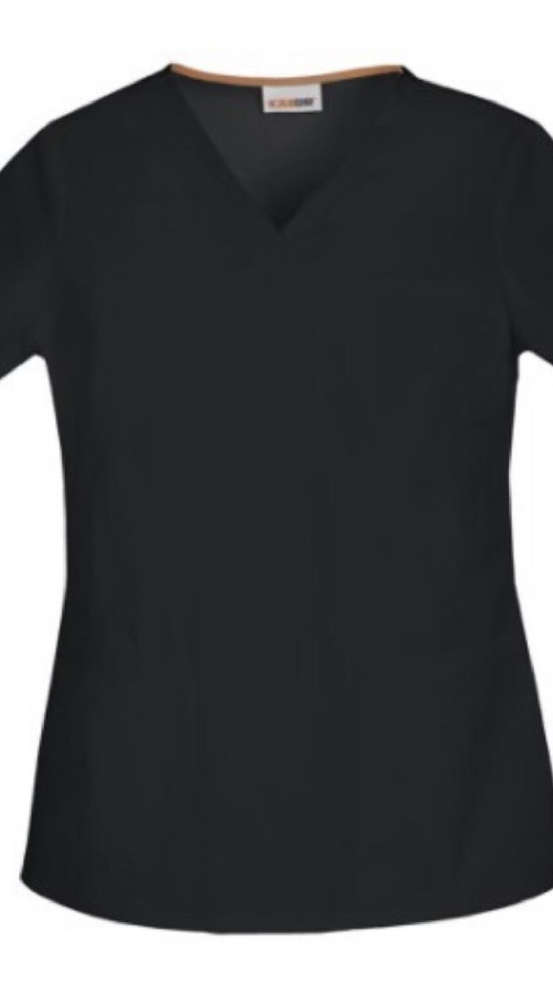 Scrubstar Women’s Fashion Essentials Mock Wrap Scrub Top Size M