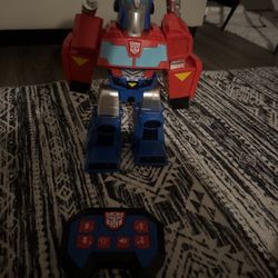 Transformers Optimus Prime Converting RC .Jada Toys 