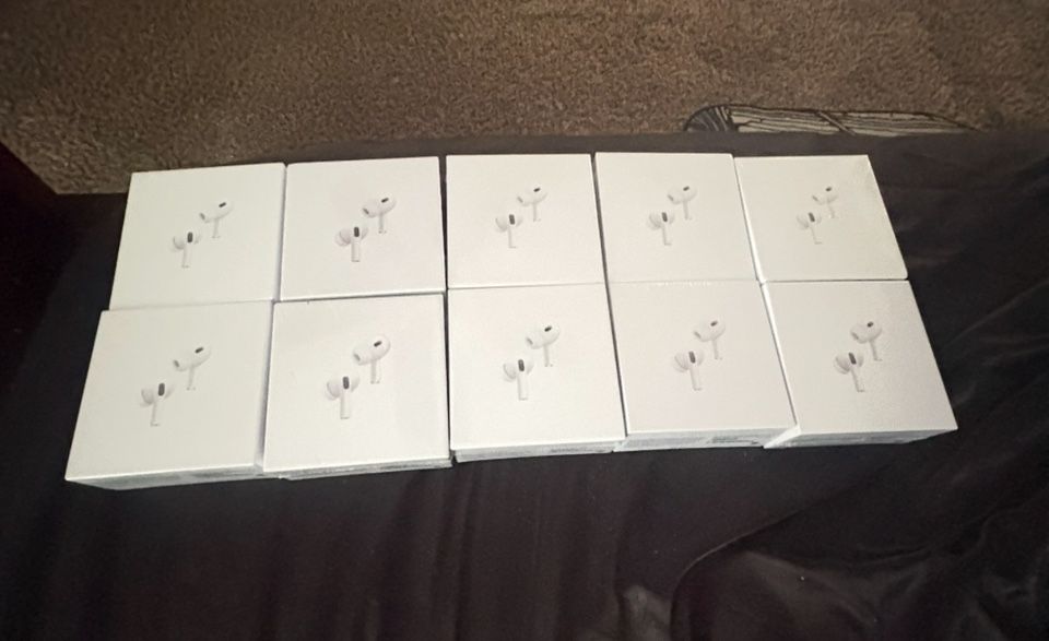 Airpod Pros 2nd Gen active noise cancellation brand new still in plastic.