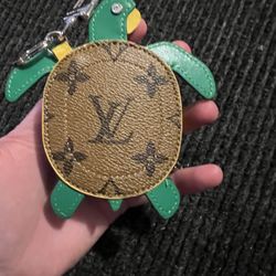 Louis Vuitton LV Green Turtle Keychain