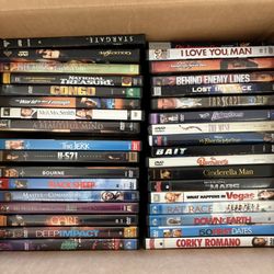 Box of Dvds