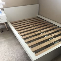 Full Size Bed Frame & Nightstand