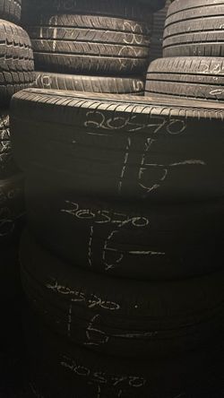 Pair of 205/70/16 Continental 