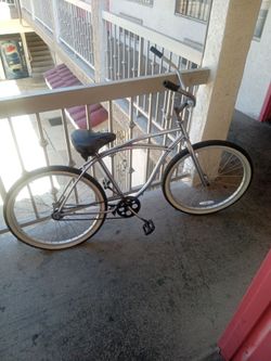 Chrome beach cruiser