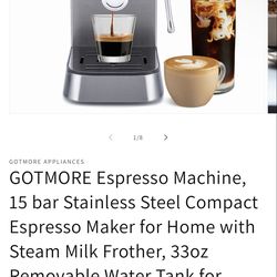 Gotmore 15 Bar Compact Expresso Machine