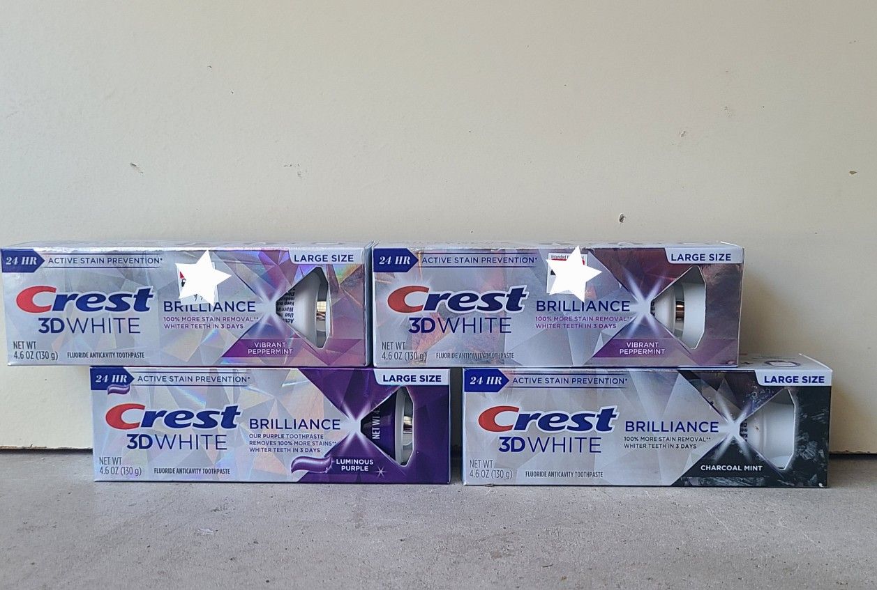 Crest 3D White Toothpaste