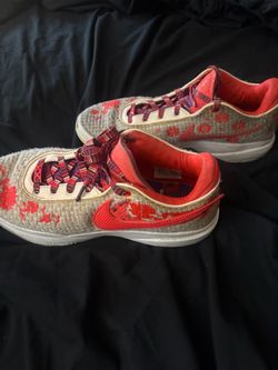 Nike Low-Top Sneakers Floral Textile