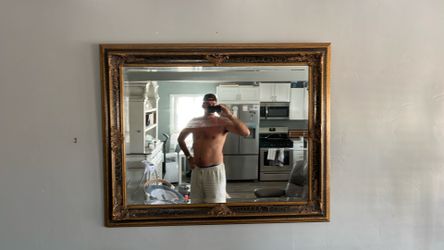 Antique mirror