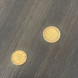 1945 Mexican Gold Coin 